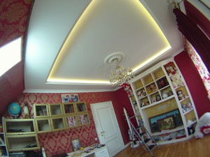 потолок со светодиодной подсветкой